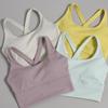 Women's Sports Bra with Fixed Chest Pad - Ideal for Running, Yoga, and Fitness