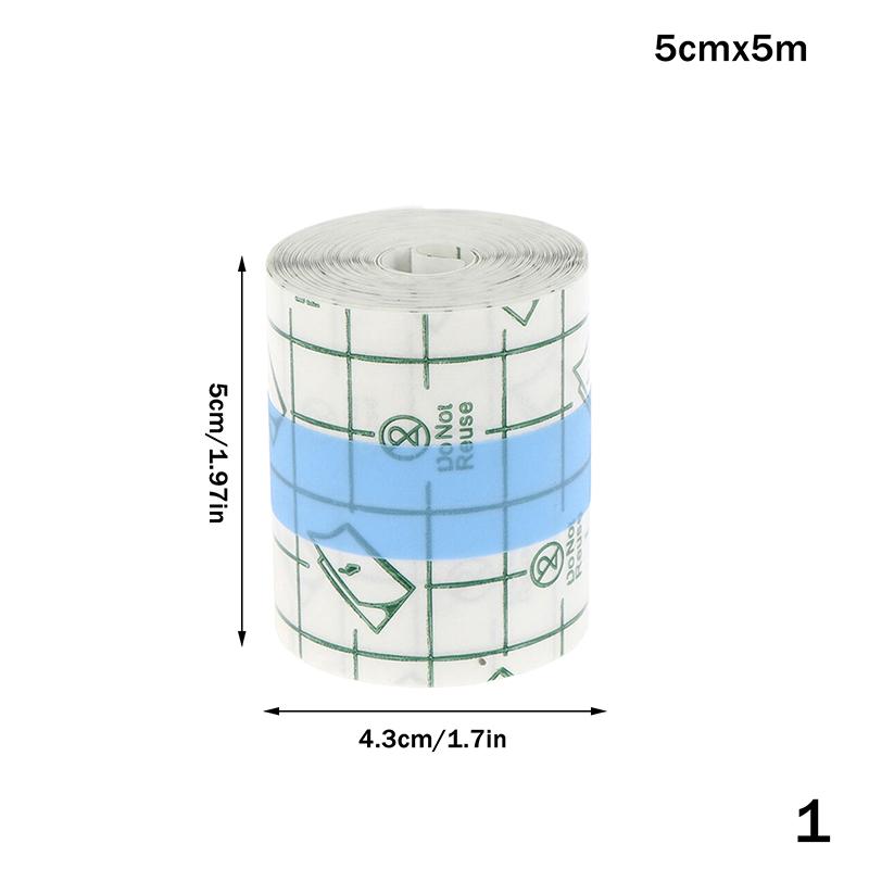

1 рулон водонепроницаемой защитной пустой заживляющей пленки для послеоперационной повязки, прозрачная пленка для заживления татуировок, восстанавливающая пленка, рулон