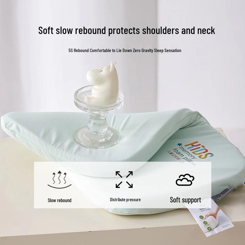 Children's Memory Foam Neck Protection Pillow for Students Aged 6+