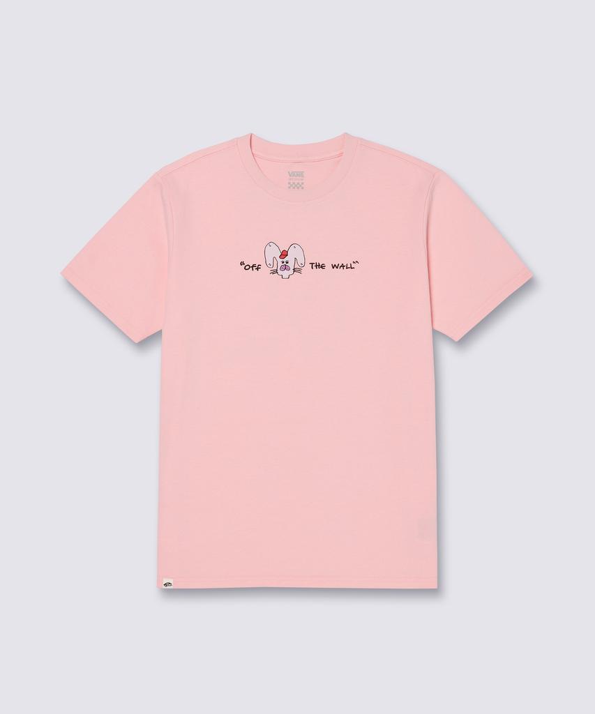 VANS Rabbit Short Sleeve Tee - Tickle Pink / Vn000Qf6Egp1
