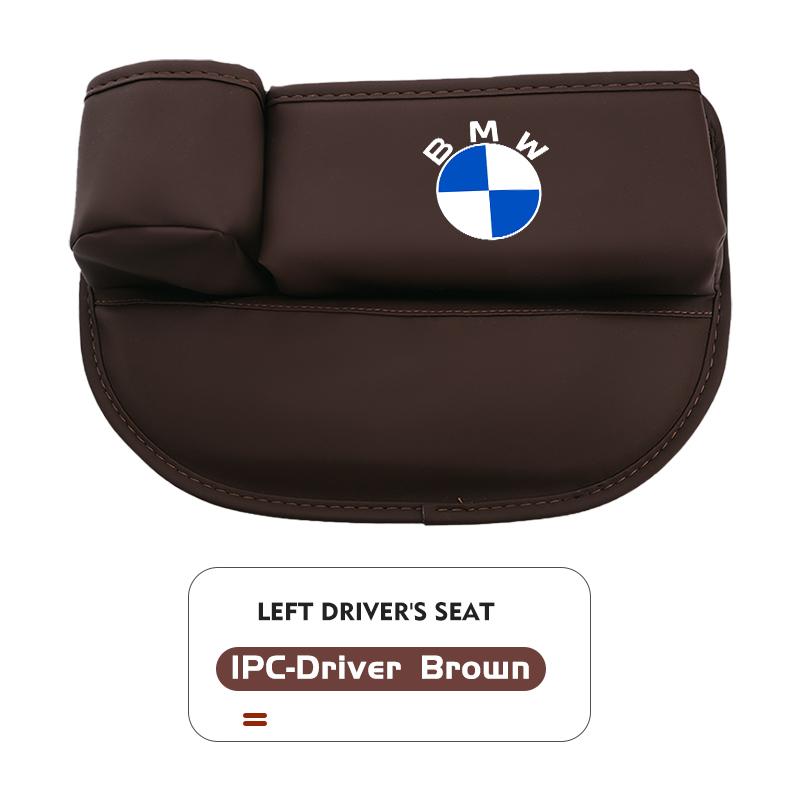 NYTB6 Leather Car Seat Gap Filler Storage Box Cup Holder Accessories For BMW M Performance E36 E46 E60 E90 E91 E92 E93 F30 F20