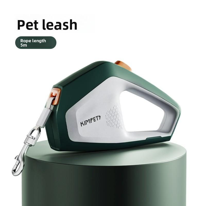 Pet Traction Rope With Automatic Scalability And Letter Design For Outdoor Walks