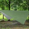 Tent Canopy Waterproof Sunproof Multifunctional Tent Awning for Outdoor Camping Beach Silvery Green 230x140CM