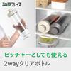 Wahei Phrases Water Bottle Mug Bottle Water Bottle 1L Clear Wide Mouth Scale Pitcher Cold Water Bottle Refrigerator Anywhere Bottle Clear Time RH-1744