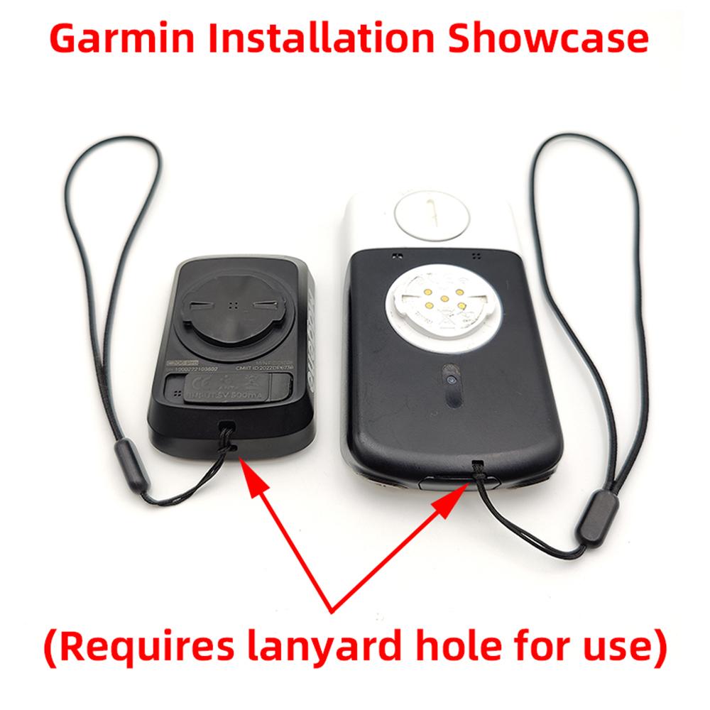 XODCK Bike Computer Lanyard Tether for Garmin Wahoo Elemnt Bolt Roam 7