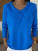 Korean Style Retro Slimming Knit Lapel Sweater