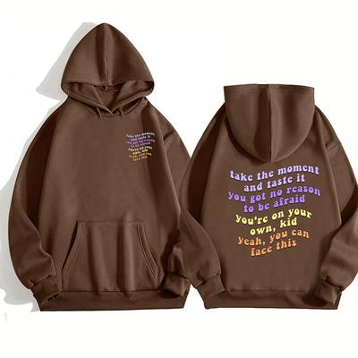 2023 Yeni İlkbahar ve Sonbahar Taylor Midnight Albümü Swift Hood Hip-Hop Uzun Kollu Sokak Kazak Erkek ve Kadın Unisex Kapüşonlular
