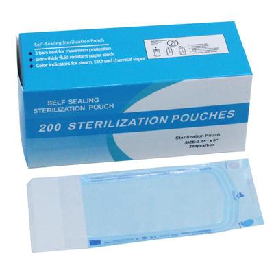 400 PCS Self Sealing Sterilization Medical-grade Sterilization Pouches Bags Disposable Dental Tattoo Accessories