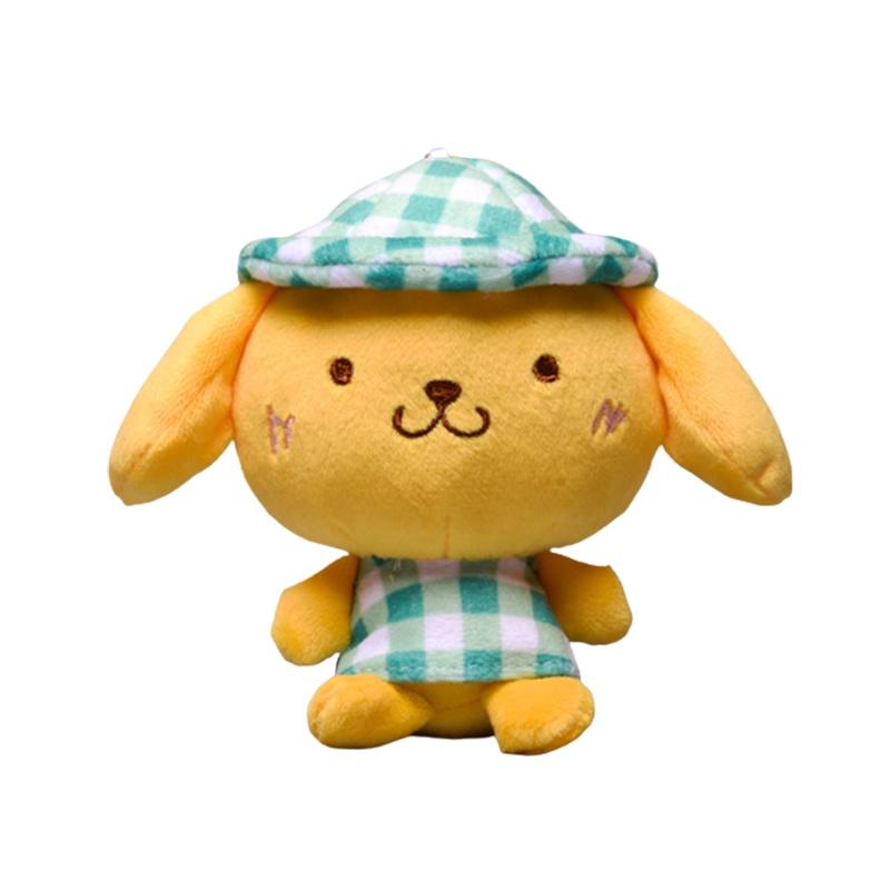 Cute Sanrios Kuromi Melody Cinnamoroll Plush Doll Pendant For Bag And Keychain Decoration