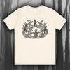 Hekser og trollmenn II, Vintage tresnittskjorte, okkult kunst-T-skjorte, unisex-T-skjorte