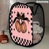 1Pcs Autumn Sunflower Pumpkin Series 3 Pop-Up Laundry Hamper Expandable Mesh Hamper Basket for Room Bedroom Bathroom Organization Contemporary Storage