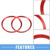 A ABSOPRO Wheel Hub Center Covering Decorative Trim Compatible with