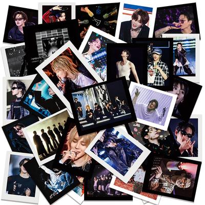 50 ks BTS Koncertní ARIRANG Smíšené Polaroidové Samolepky, Korejská Skupina DIY Kreativní Samolepky, Na Mobilní Telefony, Notebooky, Počítače