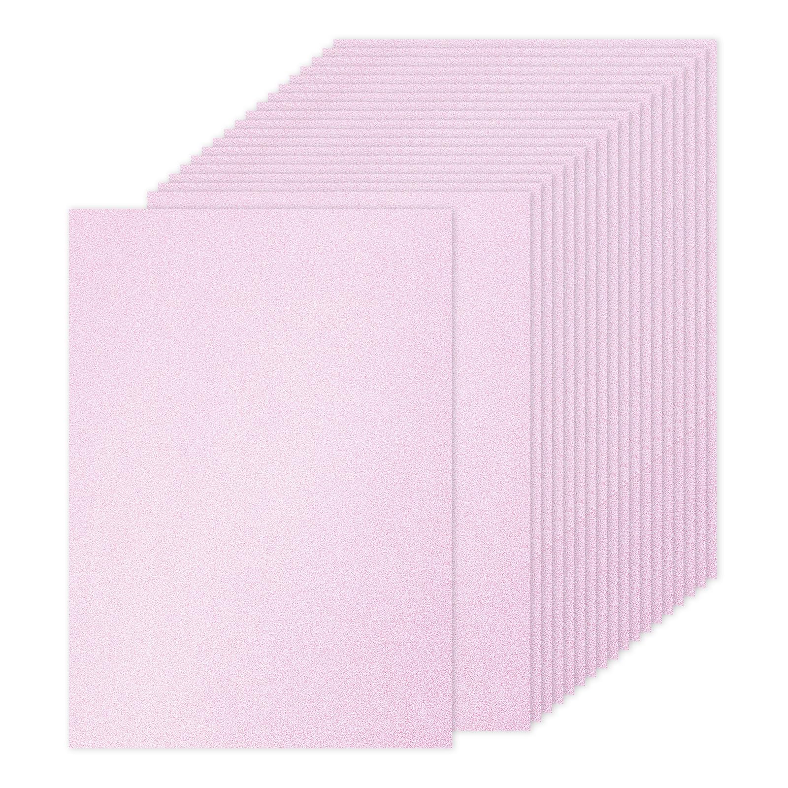 

PATIKIL 60 Sheets Light Pink Glitter Cardstock Paper A4 250gsm Rectangle Premium Sparkly Paper Craft Cardstock Paper Scrapbook Card Making DIY Art