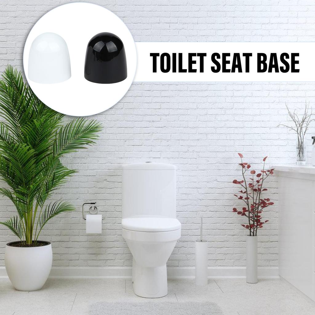 8Pcs Universals Plastic Toilet Bolt Covers Toilet Bowl Push On Bolt Screw Caps Toilet Anchor Screw Cap Decoration