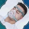 Full Face CPAP Masks with Headgear Elbow Swivel and Cushion for Sleep Apnea Therapy and Breathing Machine Equipment