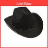 Womens Pink Riveted Cowboy Hat With Sewing Craft For Holiday Parties