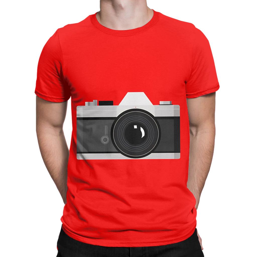 Vintage Camera Funny Graphic 100 Cotton TShirt Fujifilm Tops Tees For Unisex