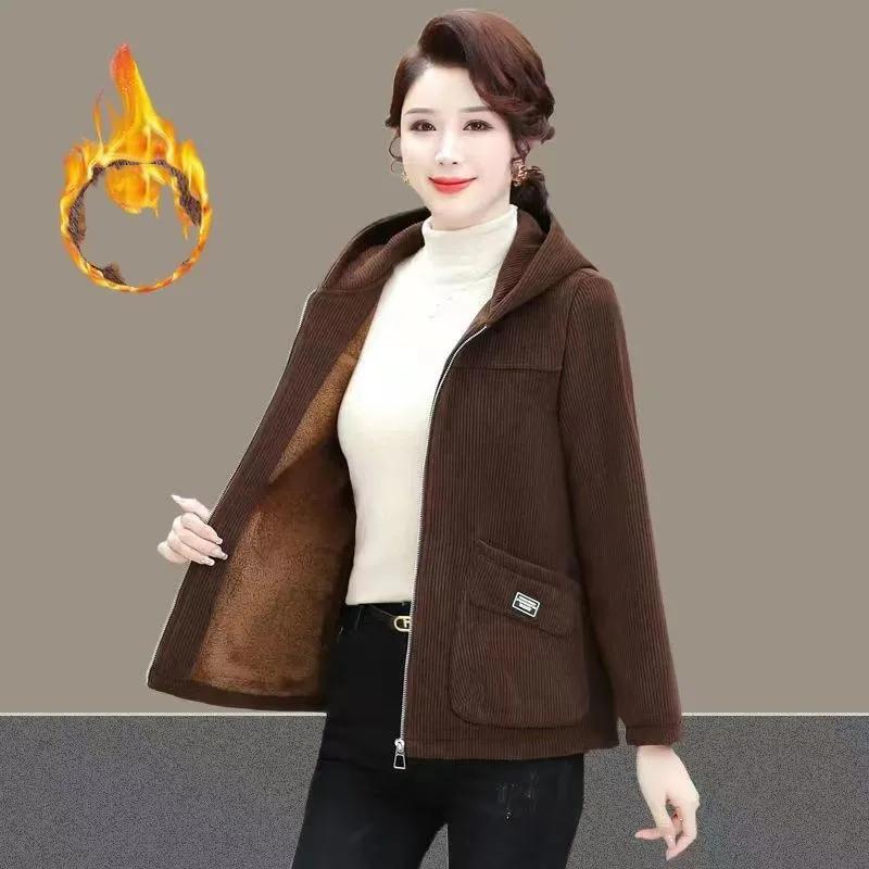 

Женское зимнее пальто утолщенное пальто Parker свободная теплая куртка с капюшоном пальто 3XL