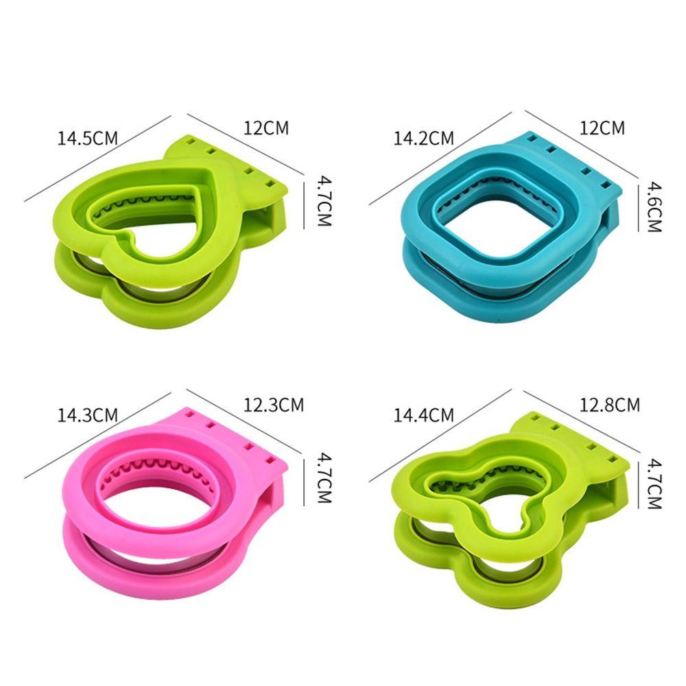 New Stainless Steel DIY Sandwich Cutters Mould Round Square Heart Shape Toast Bread Mold Sandwich Cutting Tool Kids Breakfast