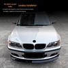 BMW E46 3 Series 1998-2004 Headlight Eyebrows Stickers - Exterior Trim Accessories