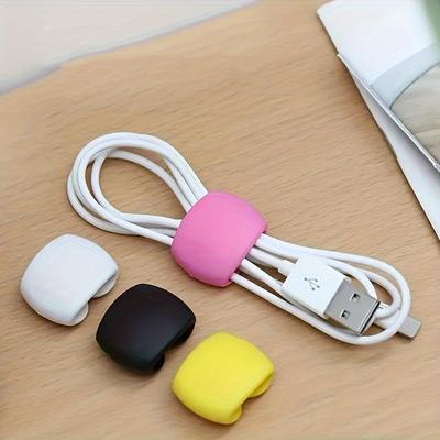 Travel Data Cable Organizer for Headphones And Charging Cables, a Easy And Multifunctional Winding Tool