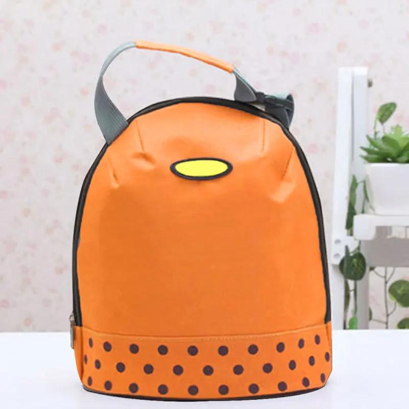 

2025 Portable Cooler Tote Insulated Canvas Lunch Bag Thermal Food Picnic Bento Lunch Bags Portable Lunch Bag, Travel Bag оранжевый