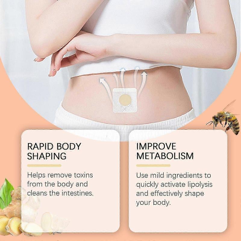 Ximonth Body Nursing Adhesive Bandage Gentle Skin Care Body Shape Convenient Herbal Navel Stickers