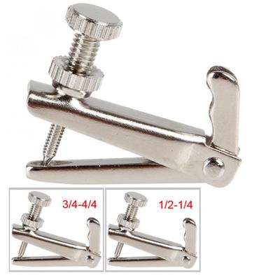 1/4-1/2 & 3/4-4/4  Violin Silver String Fine Adjuster Tuner