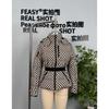 Women's autumn and winter new multi-color ski series tunic hooded cotton jacket