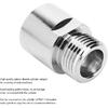 AYNEFY CO2 Cylinder Adapter with Gasket,Female Thread TR21‑4 To Male Thread CGA320 CO2 Refill Adapter CO2 Cylinder Connector for CO2 Bottle