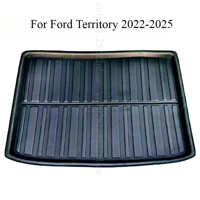 Новые коврики в багажник Ford Territory -2025 Водонепроницаемый Нескользящий вкладыш Коврик для задней двери Коврик в багажник Автомобильный коврик Аксессуары Main Pad