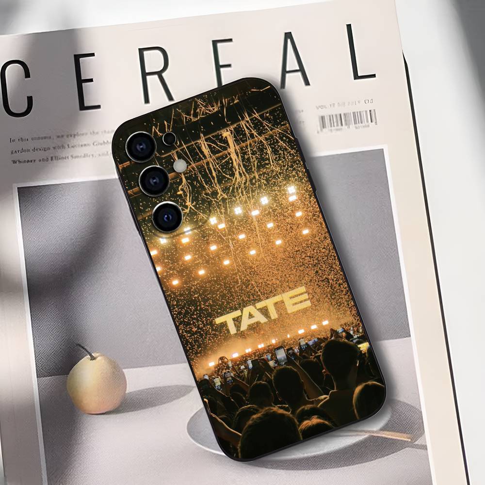 

T-Tate McRae Phone Case For Samsung S25,S24,S21,S22,S23,S30,Ultra,S20,Plus,Soft Silicone Black Cover Samsung S21 s305G