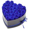 Forever Flowers, 27 Preserved Roses In a Heart Shape Box, Eternal Flowers Immortal Bouquet Birthday Present for Women Her Wife Mothers, Anniversary,