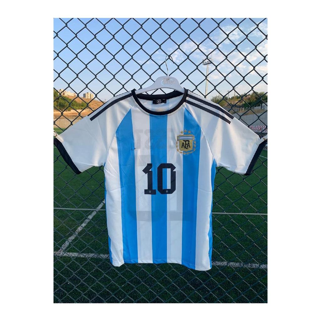 Argentina National Team 2022 World Cup Leo Messi 10 Adult Jersey-zyp