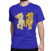 The Lion King Simba Nala T-Shirt Men Women Disney Leisure Cotton Tees Round Neck Short Sleeve T Shirt Summer Clothing
