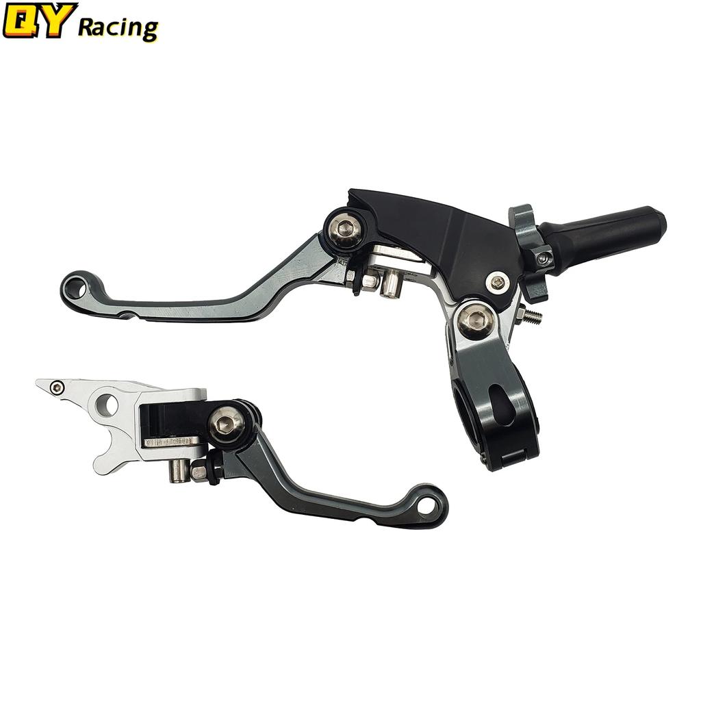 Motocross CNC 360° Labor-saving Anti-slip Folding Brake Clutch Levers For HONDA CRF CR BOSUER BSE M2 M4 M5 M6 KAYO K6 T6 GUIZUN
