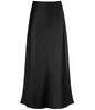 Elegant High-Waist Silky Acetate Fishtail Skirt for Spring and Summer
