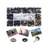 150Pcs/Set Snap Fastener Button Screw Studs Kit for Boat Cover Tent Marine Grade Snap Fastener Stainless Steel Snap Buttons