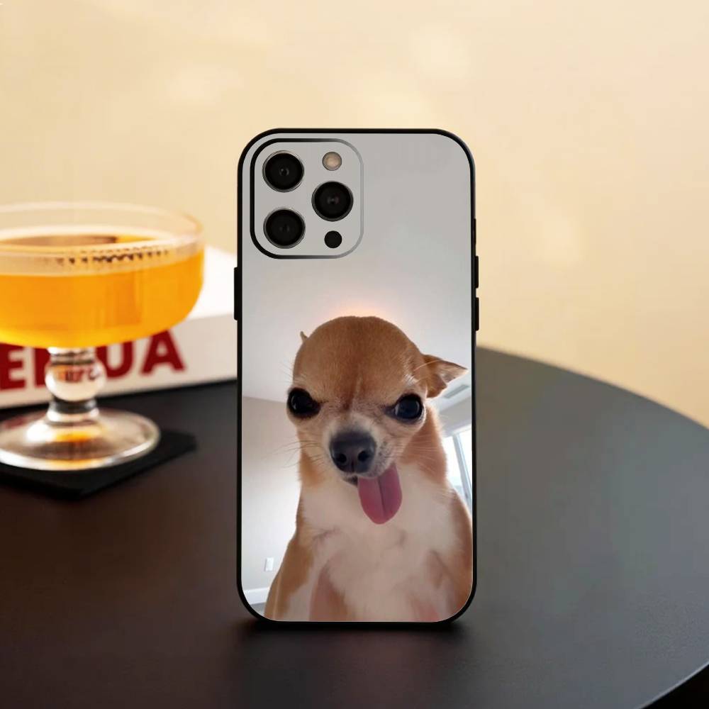 T-The Memes Of C-Chihuahua   Phone Case Silicone Soft For IPhone 17 16 15 14 13 12 11 X XR Plus Pro Max Plus
