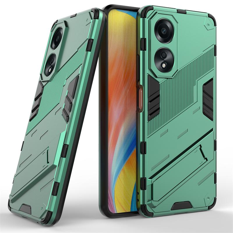 For OPPO A58 4G Case Cover OPPO A58 4G Capas New Shockproof Back Bumper Armor Kickstand Back Holder Cover For OPPO A58 4G Fundas