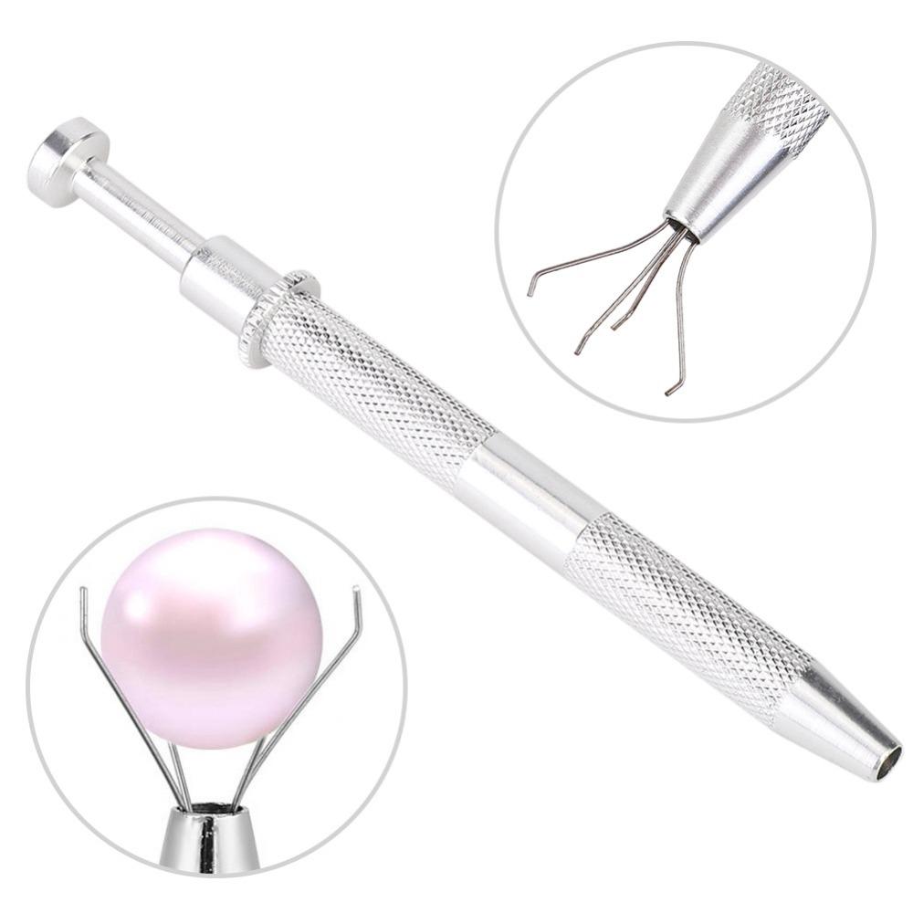 4 Prong Diamond Clip Long Type Jewelry Tool Jewelry Equipment Gem Holder  Gemstone Holding