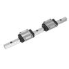 HGR15 Linear   Rail, Bearing Steel Linear Rail with 2Pcs HGH15CA Slider Blocks for CNC Machine, Automation Equipment, Robot, Equipment Parts, Smoo