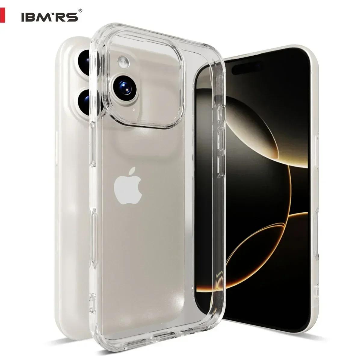 

(В комплекте ремешок на запястье)Чехол IBMRS для iPhone 11/11 Pro/11 Pro Max, полупрозрачный матовый тонкий ударопрочный защитный чехол с защитой от отпечатков пальцев - прозрачный камуфляж For iPhone 11 чистый