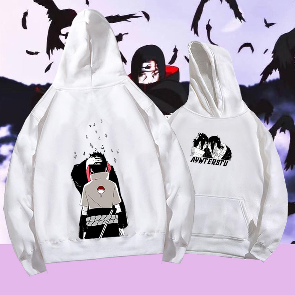 Naruto hooded sweater men and women spring and autumn teenagers student trendy brand Japanese animation loose shoulder jacket
