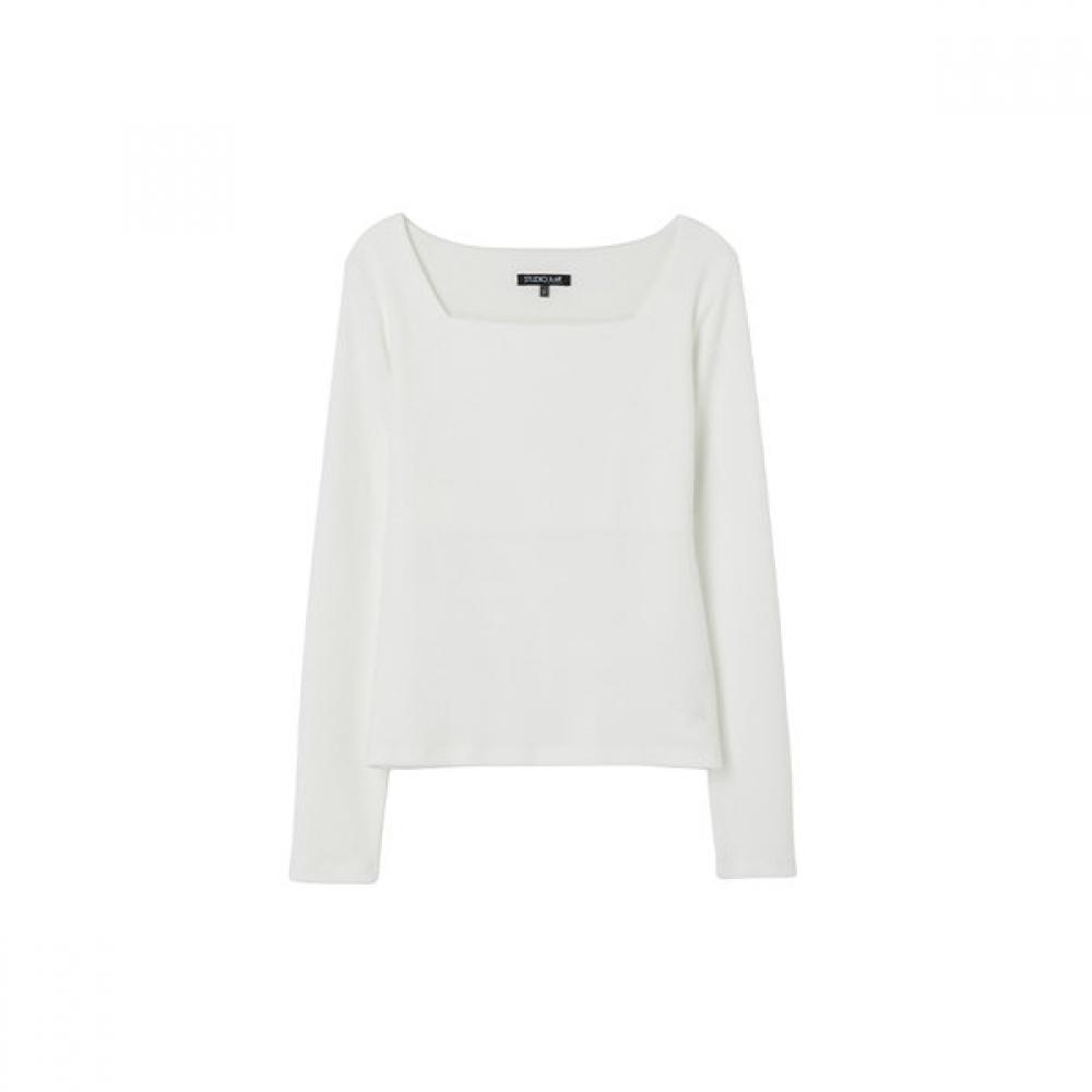 

Lap Square Neck Slip T shirT as1cT261 BK (black)/FF