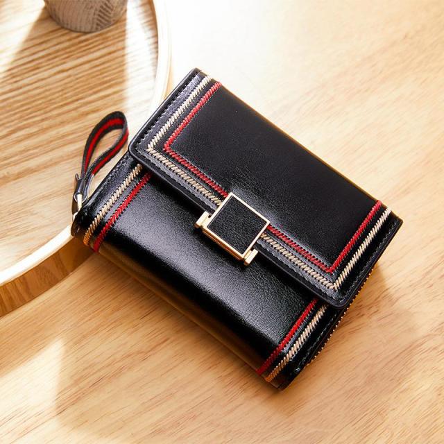 Women Wallet Coin Pocket 2024 Hasp Zipper Small Purse Cards Holders Luxury Brand Coin Purse Designer Purse Portfel Damski
