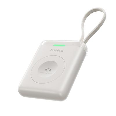 Powerbank 1640 mAh 5W Enerfill Fw11 Per Apple Watch Con Cavo Integrato - Bianco