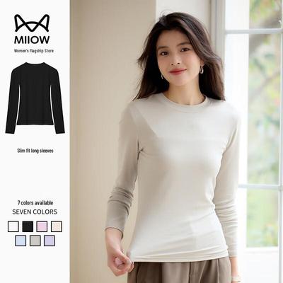 Mao Ren Women's Lyocell Long Sleeve T-Shirt