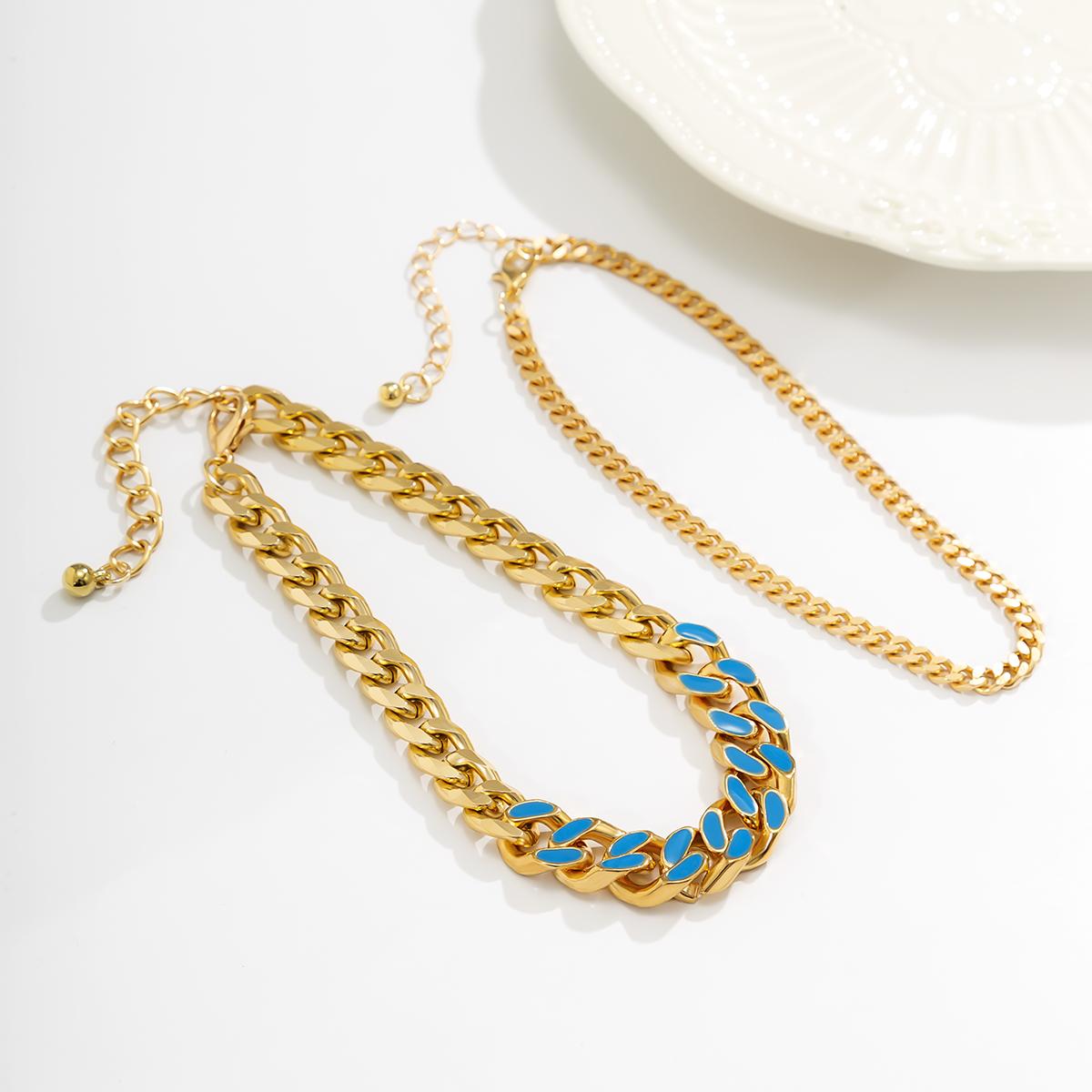 

Purui новый модный массивный металлический браслет на щиколотку для женщин и мужчин, капающий масляный золотой цвет, кубинский браслет на ногу в стиле панк, хип-хоп, рок, ювелирные изделия 22CM